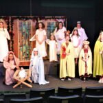 group of children in costumes for a nativity scene - christmas pageant